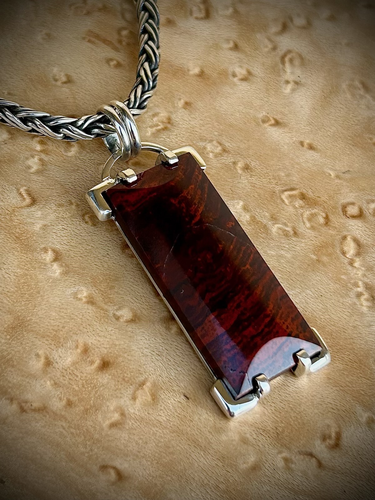 Rainbow Red Jasper