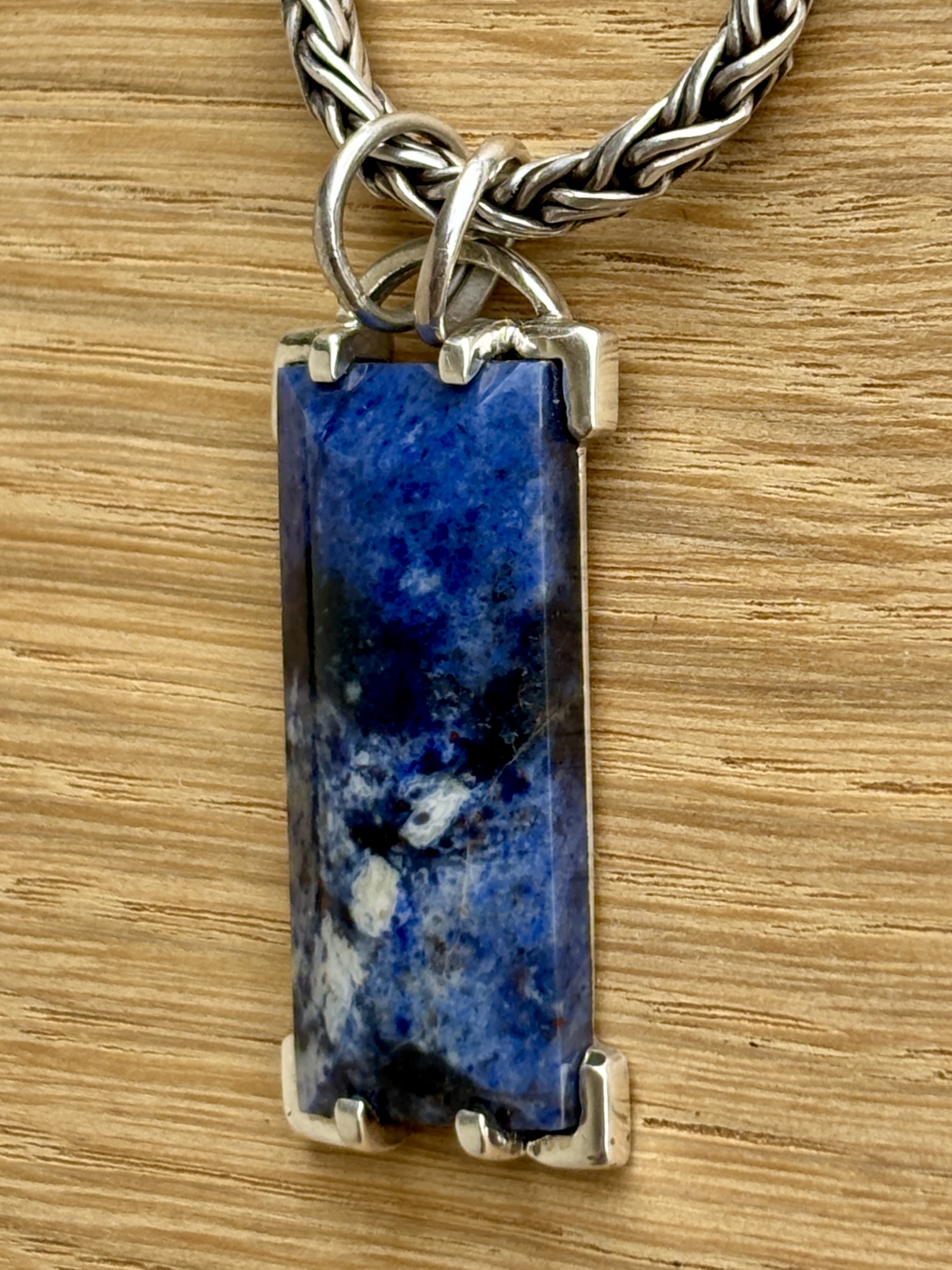 Blue Dumortierite view 3