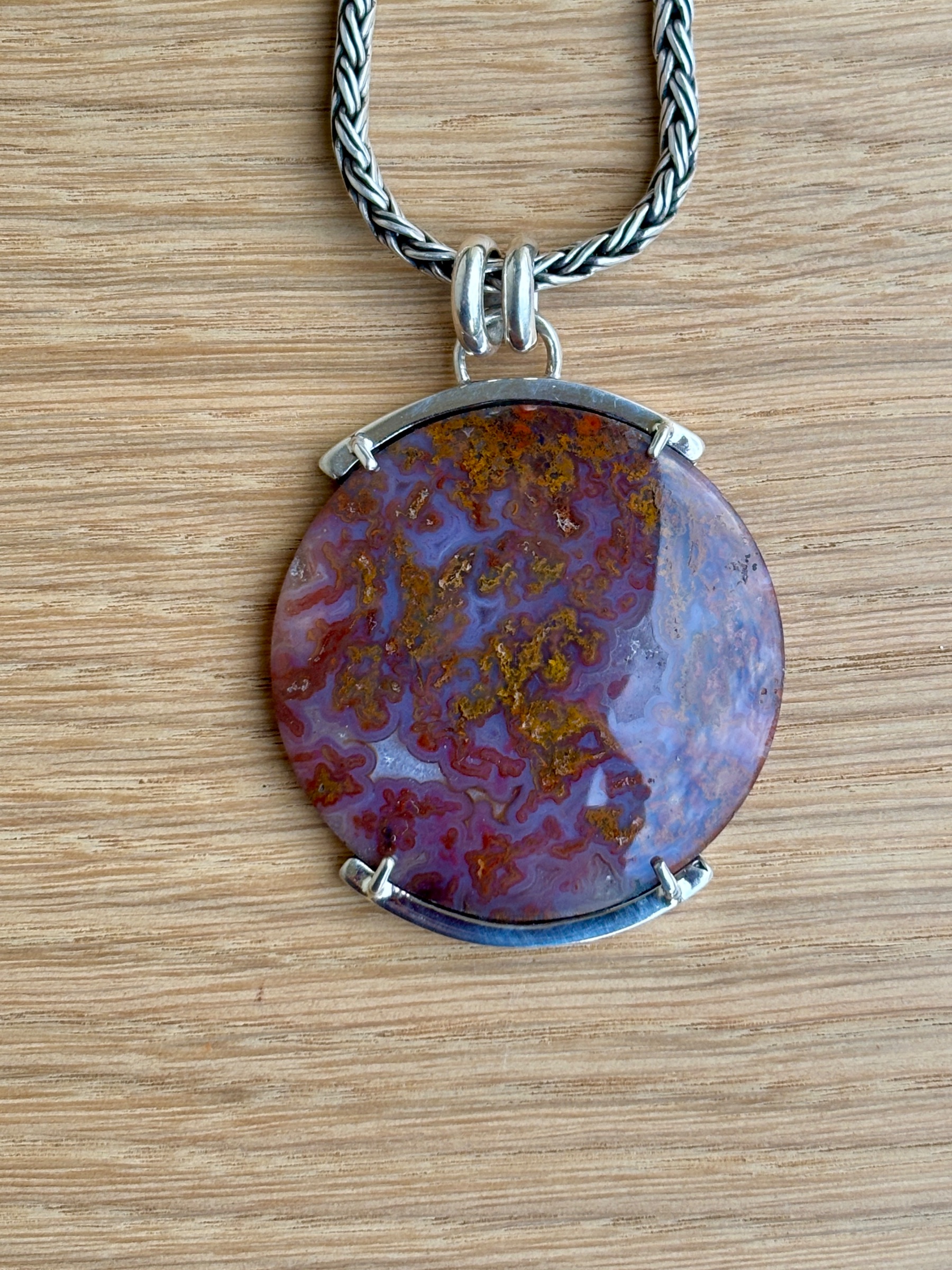 Apple Valley Plume Agate